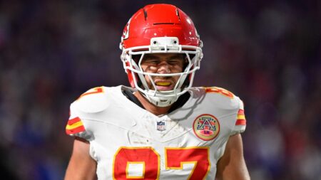 Chiefs’ Travis Kelce complains about medical check after getting hard hit vs Bills