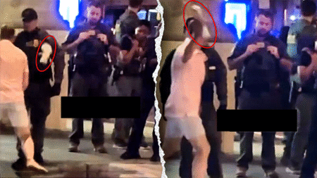 Ex-DOJ worker who hurled sandwich at federal officer found not guilty