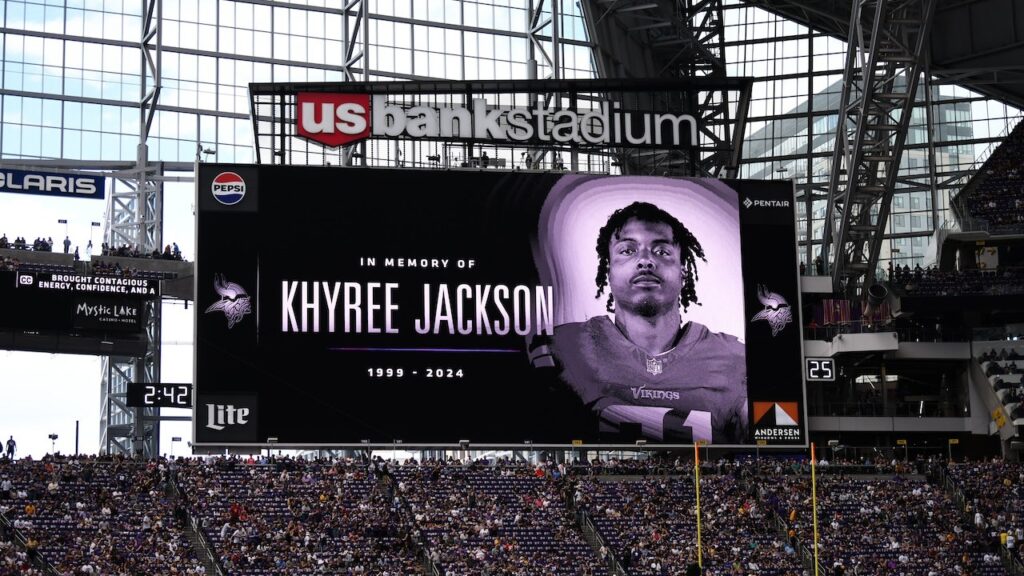 Drunk driver pleads guilty to crash that killed Vikings’ Khyree Jackson
