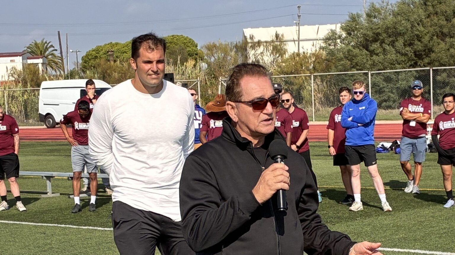 Ex-NFL stars Joe Theismann, Alejandro Villanueva praise league for bringing ‘cultural weapon’ overseas