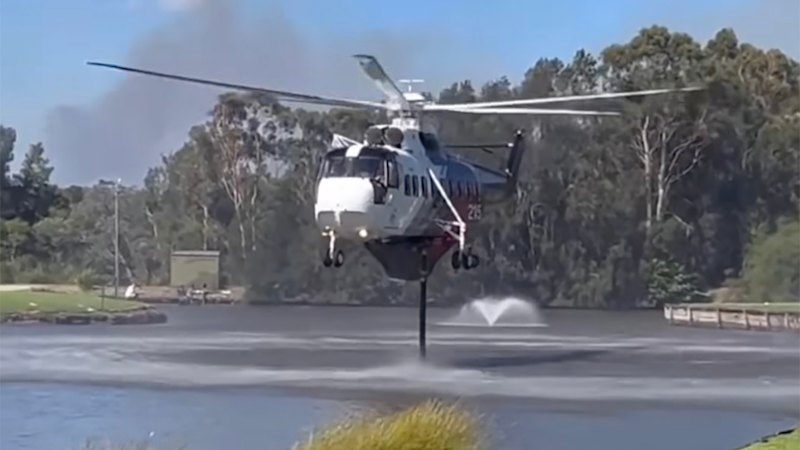 Bushfire threatens south coast retirement village