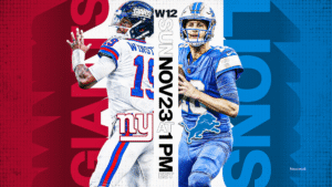 How to Watch Giants vs Lions: Live Stream NFL, TV Channel