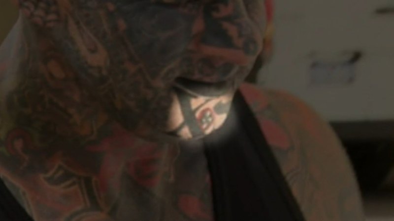 Perth bikie fined by court over Nazi tattoo