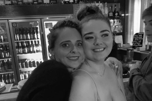 Crystal Beale with her daughter, Charlie-Rose Wagner.