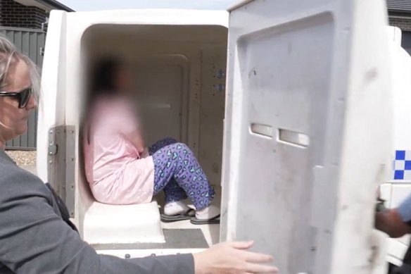 The woman was refused bail, to appear in court on Friday.