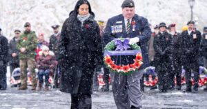 ‘It’s about all of us’: Armed Forces, veterans gather for Remembrance Day in Montreal