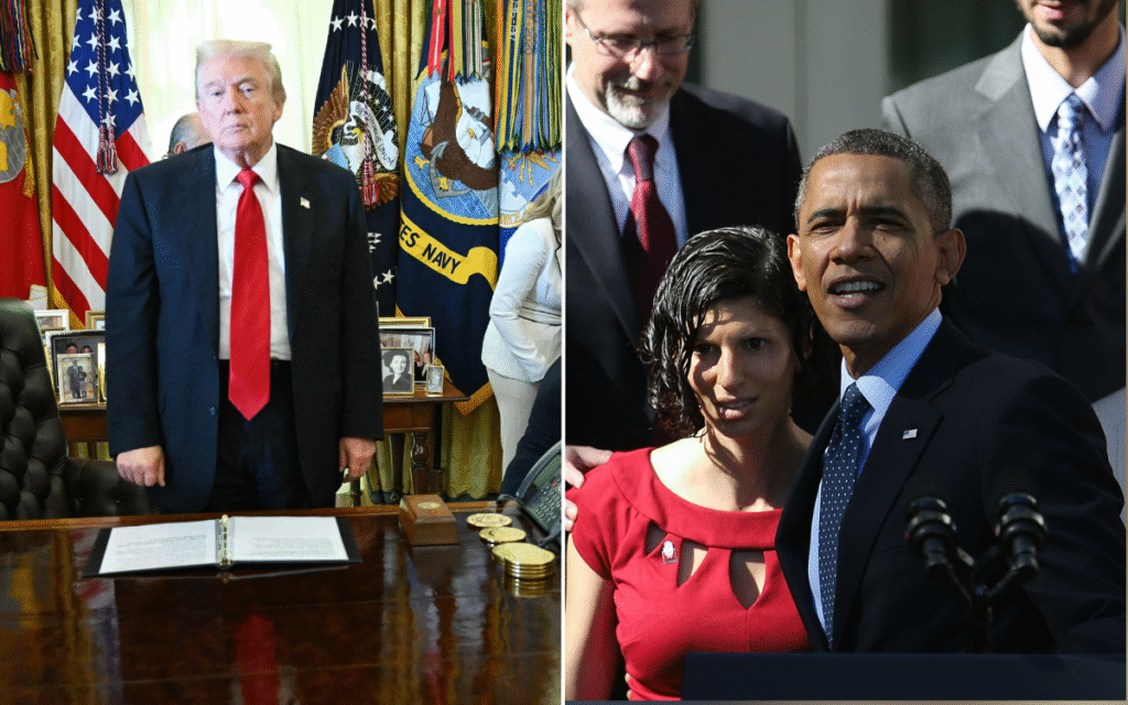 Trump vs. Obama’s Reactions to Unwell Guests During Speeches Go Viral %%page%% %%sep%% %%sitename%% Trump vs. Obama’s reactions to unwell guests during speeches go viral