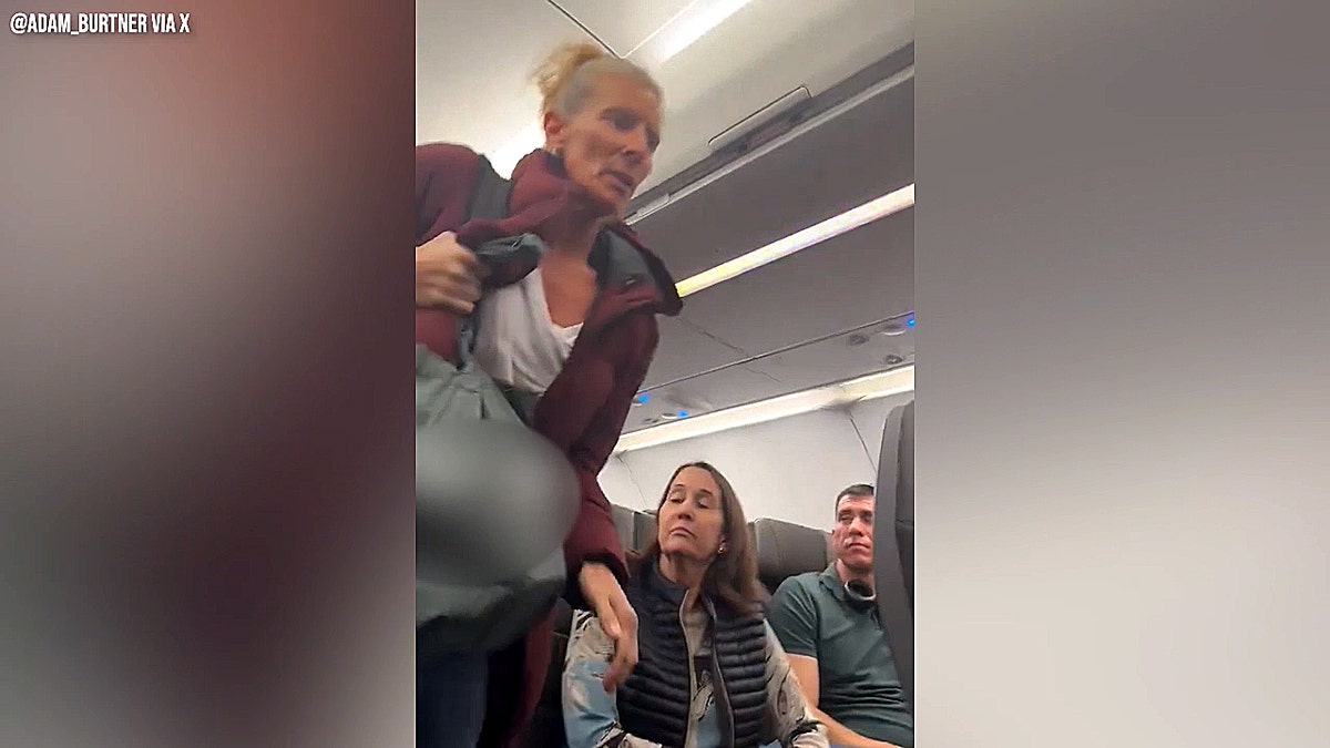 Woman escorted off American Airlines plane