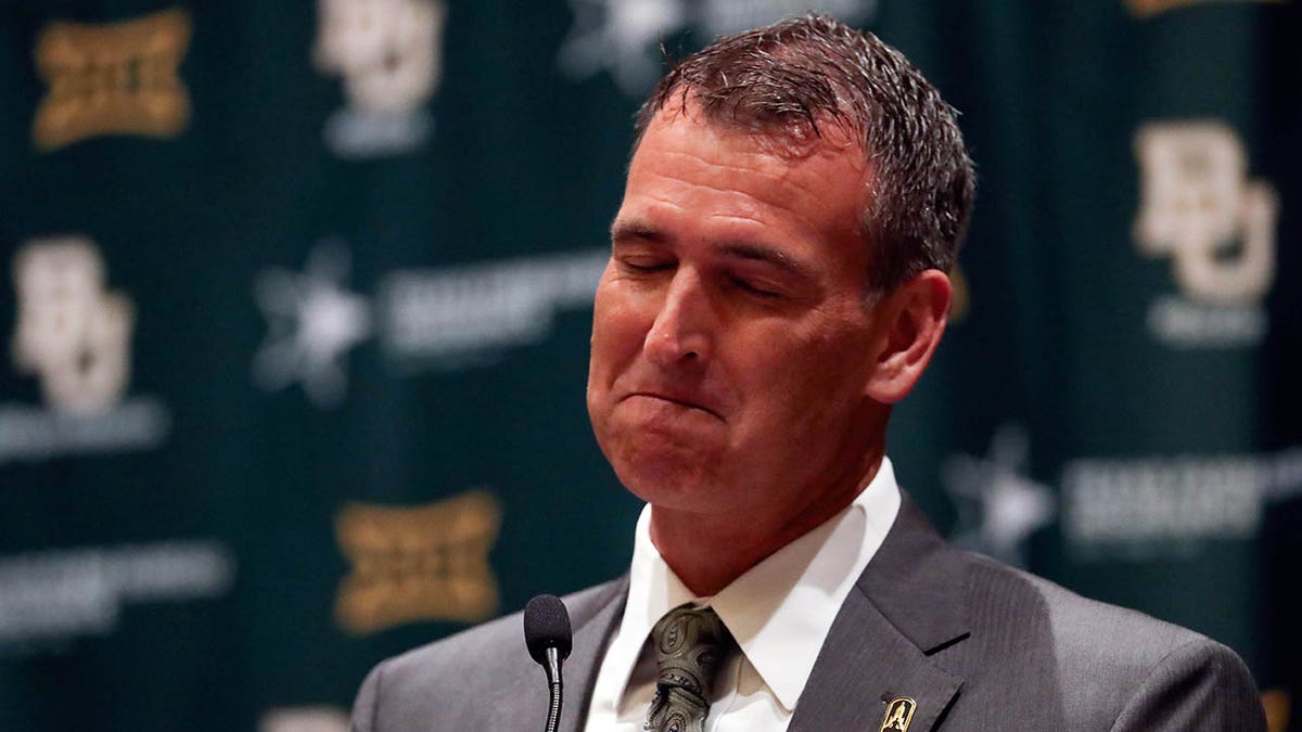 Mack Rhoades at Big 12 Media Days in 2016