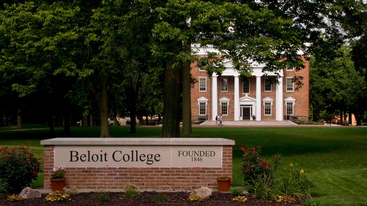 The campus of Beloit College, located in Beloit, Wisconsin, is pictured. 