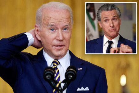 Gavin Newsom claims he ‘never had’ concerns about Biden’s capacity — except for one glaring incident