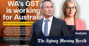 WA government fights to protect current share amid Productivity Commission review