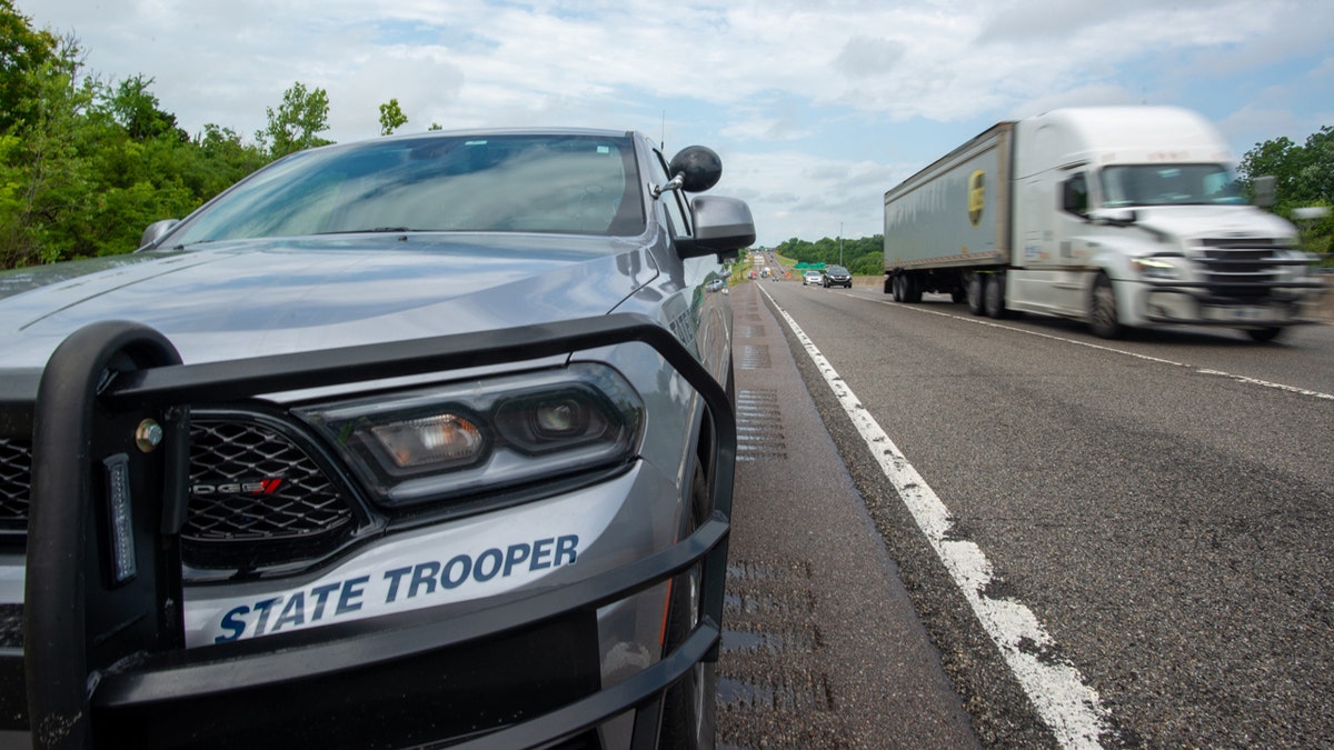 Kansas Highway Patrol vehicle