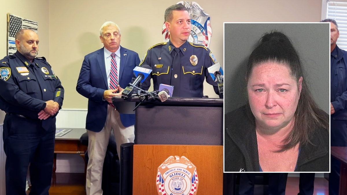 Split of Slidell Police Chief Daniel Seuzeneau and Kristen Anders mug shot