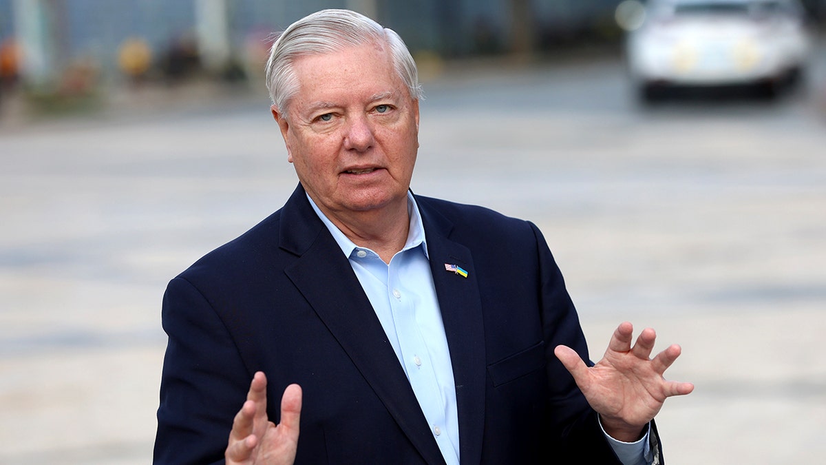 Sen. Lindsey Graham in Ukraine