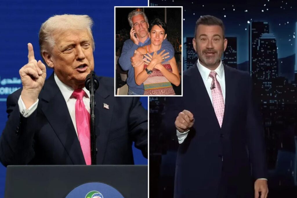 Trump blasts Jimmy Kimmel, ABC after late-night host claims president is ‘bracing for Hurricane Epstein’
