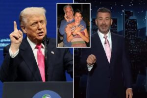 Trump blasts Jimmy Kimmel, ABC after late-night host claims president is ‘bracing for Hurricane Epstein’
