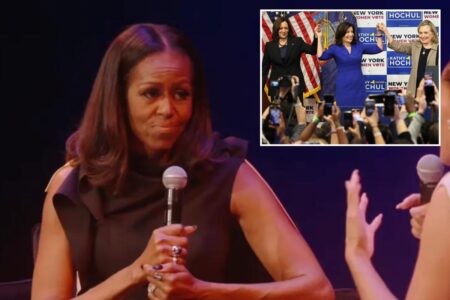 Michelle Obama says America isn’t ‘ready for a woman’ to be president