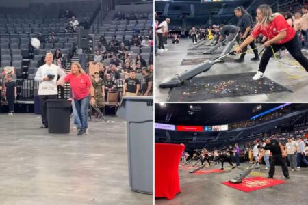 ‘Dystopian’ Las Vegas Housekeeping Olympics gets seething social media reaction