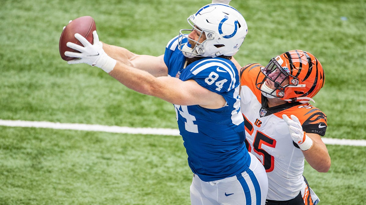 Jack Doyle makes a catch