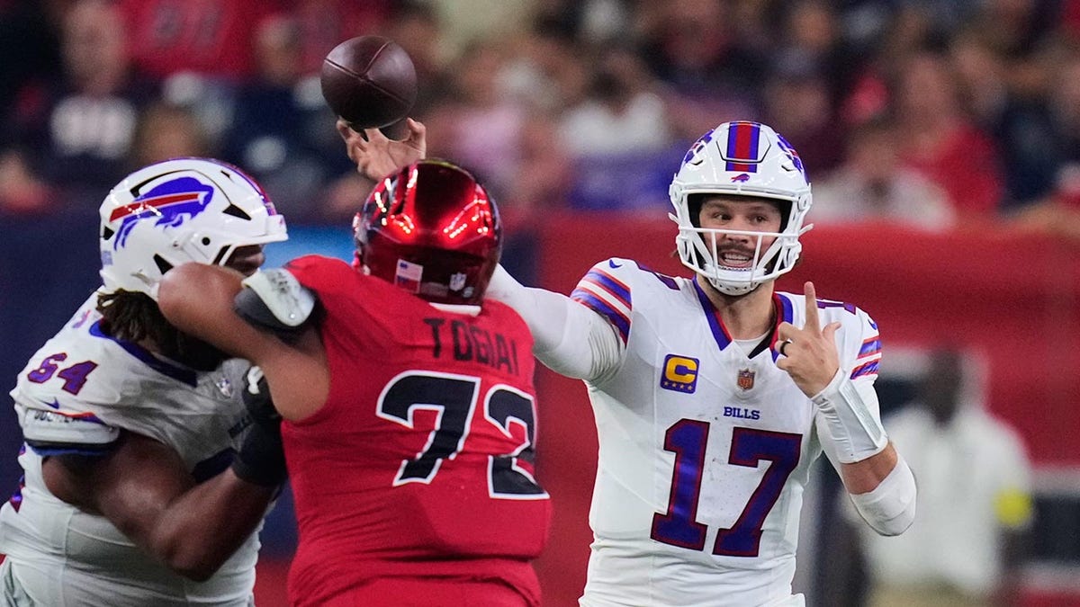 Josh Allen feels the pressure