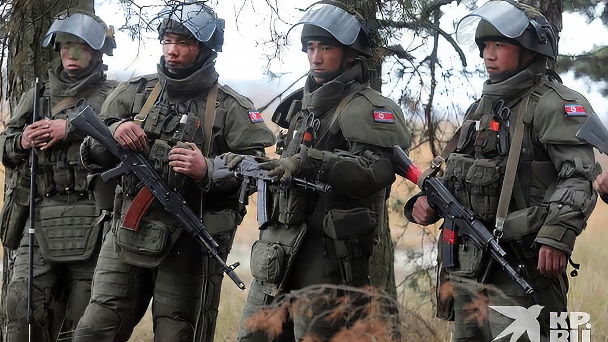 North Korean soldiers prepare for mine-clearing missions alongside Russian forces in the Kursk region, according to state media footage