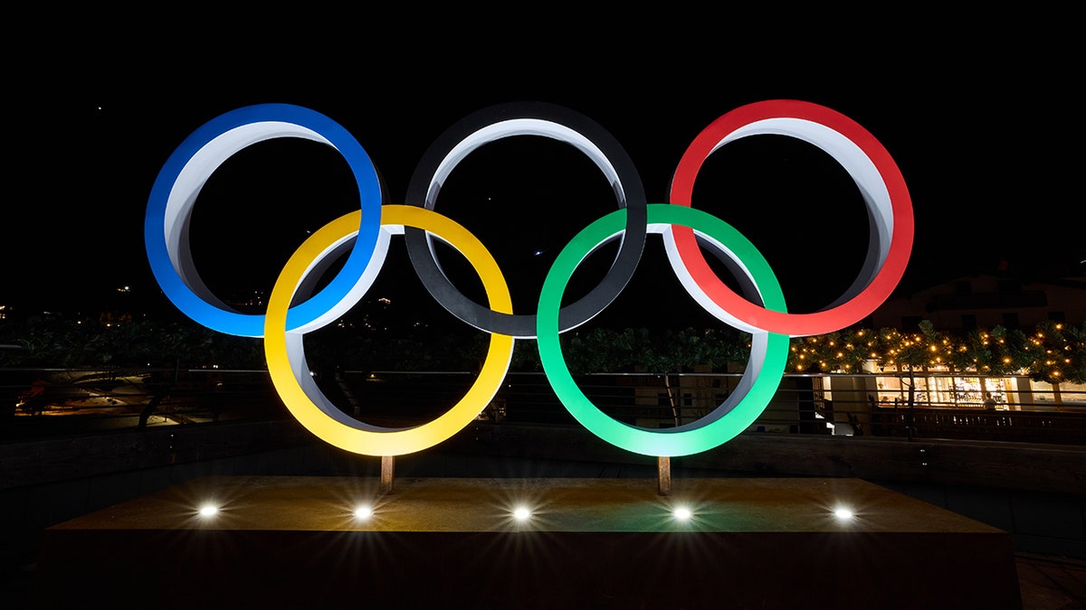 Olympic rings in Italy