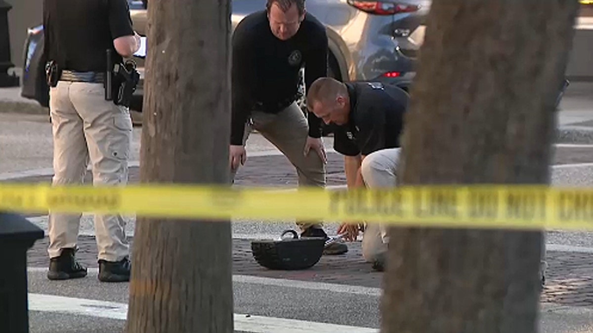 Police on scene after a deadly crash in Tampa