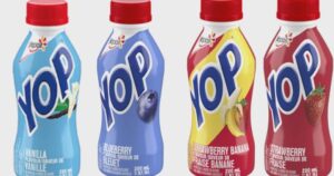Some Yoplait YOP drinkable yogurt recalled in Canada due to plastic pieces
