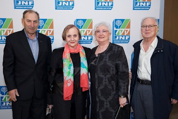 Second from the left is Edith Brutman, who is being remembered as a devoted and passionate member of the Jewish community.