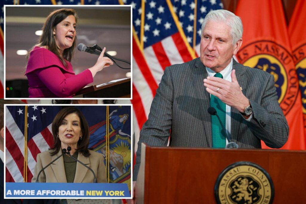 Nassau County Executive Bruce Blakeman announces run for NY governor, setting up Stefanik showdown