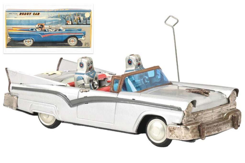 Rare postwar robot toy car sells for $233.7k at auction