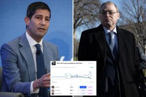 Kevin Hassett regains lead over Kevin Warsh on prediction markets in neck-and-neck Fed chairman race