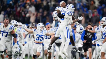 Duke upsets Virginia in overtime to claim ACC title, possibly shaking up CFP picture