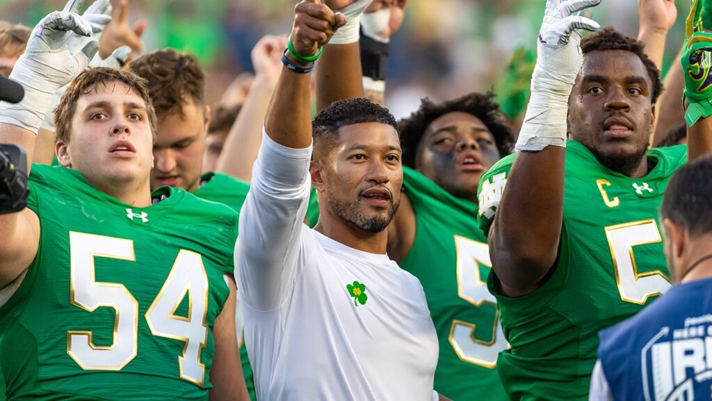 Urban Meyer’s advice for Marcus Freeman as Notre Dame coach’s name appears in NFL rumors