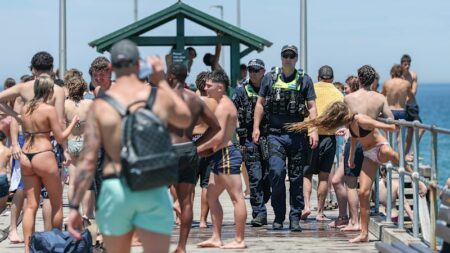 Parents urged to dob their kids into police after teens storm Woolworths