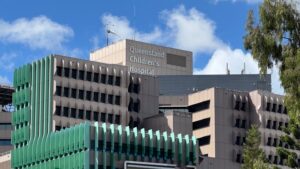 Child hit by freight train at station in Brisbane’s north