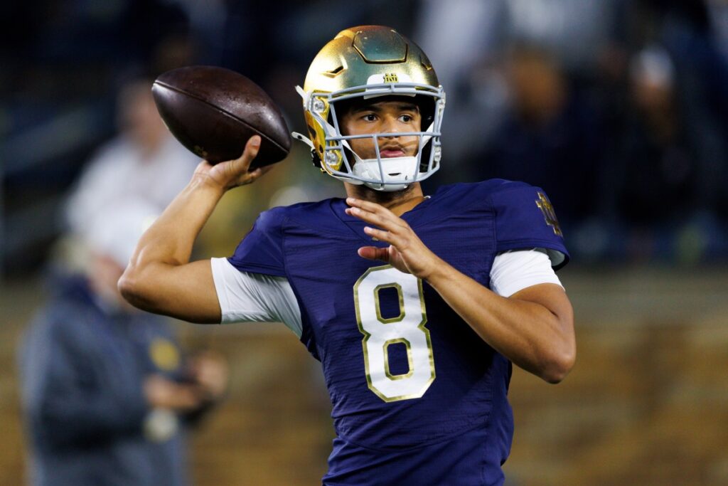 Surprise ACC Team Could Land Elite 4-Star Notre Dame QB in Transfer Portal