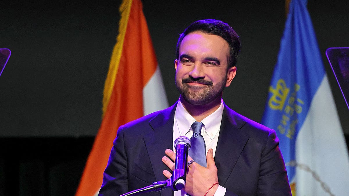 Zohran Mamdani after his mayoral election victory.