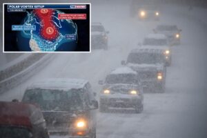 Weekend winter storm to hit Northeast coast amid brutal cold from polar vortex, bringing snow for millions