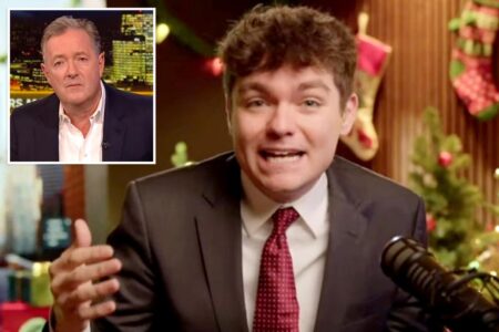 Nick Fuentes makes bigoted admission after Piers Morgan probes his sexuality