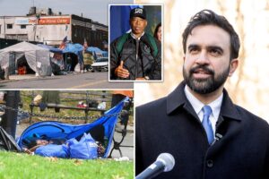 Zohran Mamdani to stop all homeless encampment sweeps as NYC mayor, ending key Adams initiative