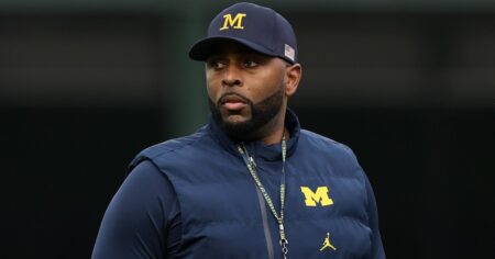 Sherrone Moore Reportedly Had ‘Long History of Domestic Violence’ Against Football Staff Member: Attorney