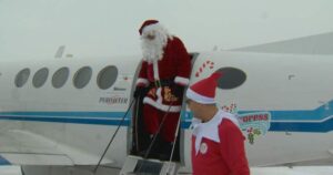 Santa Express visiting northern Manitoba First Nations impacted by wildfires