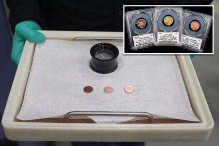 Last US pennies ever minted fetch whopping $16.7 million at auction