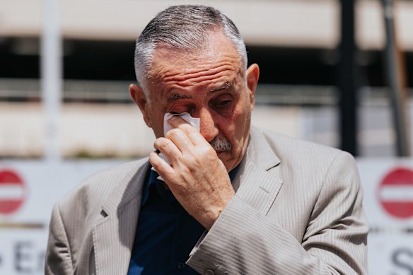 The father of 43-year-old Ahmed el Ahmed, who wrestled a rifle off one of the alleged gunman.