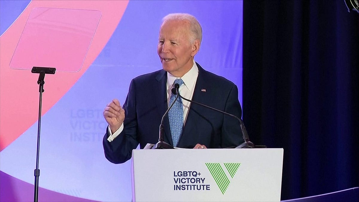 Biden delivering a speech