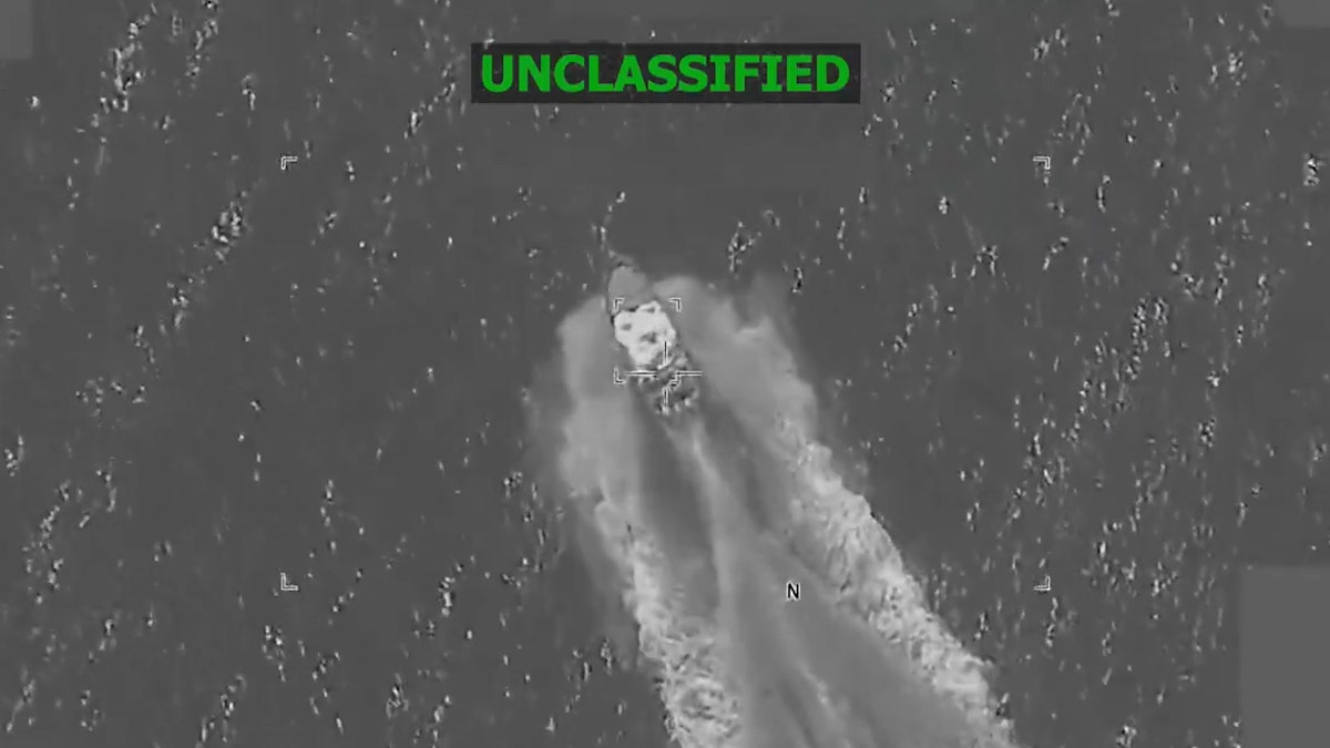 boat transiting in water