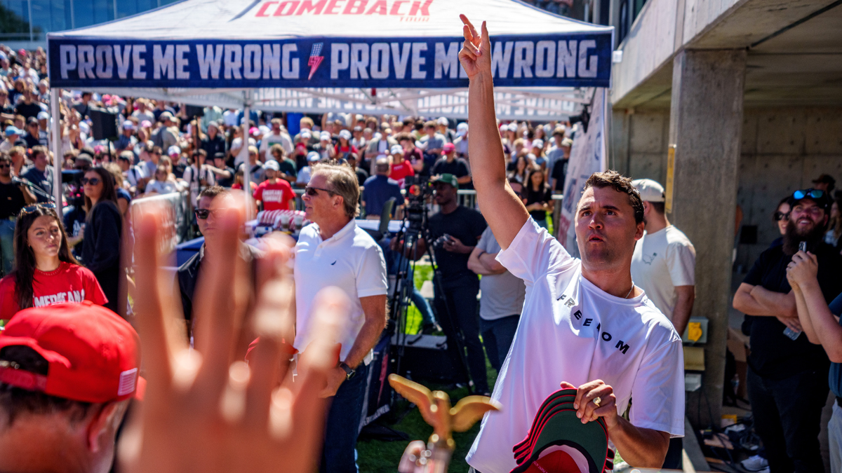 Charlie Kirk at Utah Valley University
