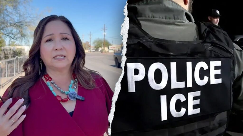 DHS fires back after Dem lawmaker claims she was ‘pushed aside and pepper sprayed’ during ICE raid